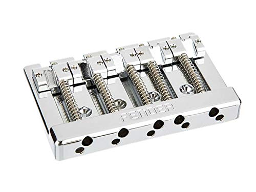 Fender® Bass Bridge 5-Saiter Chrom, 19mm Saitenabstand
