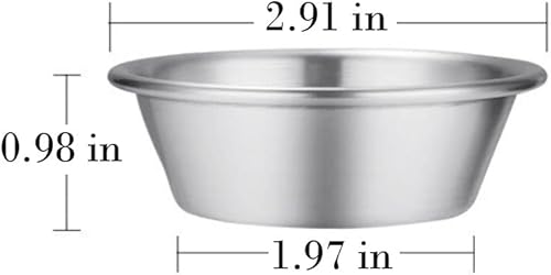 Miniatura 2 de 8 moldes para tarta de huevo, molde de acero inoxidable para hornear cupcakes, moldes de postre reutilizables para la cocina del hogar (M)