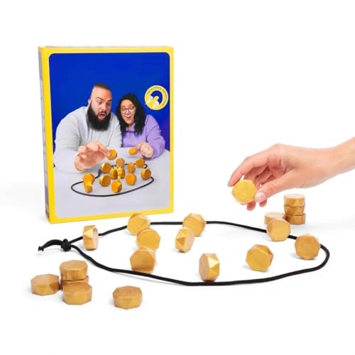 Juego de Imanes con Cuerda Jogo Magnetico con Imán para Viajar, Acampar con 40 Piedras magnéticas como Regalo para niños de 9 a 14 años Incluye Juego de Rompecabezas en Formas geométricas