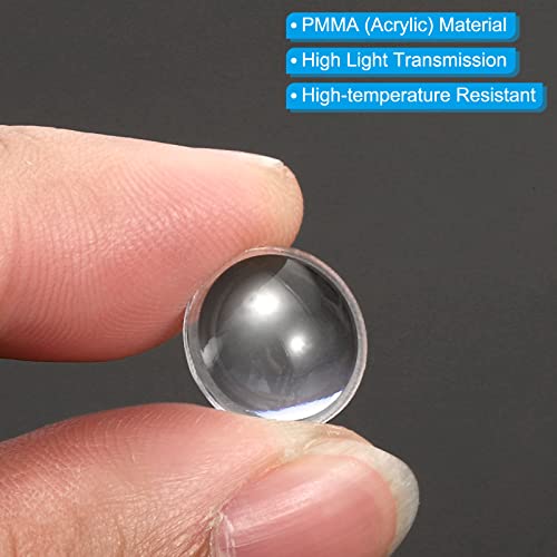 PATIKIL Diameter 12.5mm Height 3.7mm Flat Convex Lens - Image 4