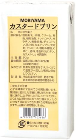 Custard Pudding 542g(500ml)x12packs