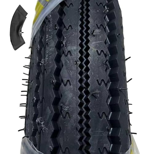 Pneu pour Moto Classique 4.00-17 Tube-Type et Tubeless pour Roue Avant ou Arrière Retro