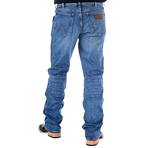 Image of Wrangler Men's Retro Slim Fit Straight Leg Jean