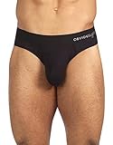 Obviously Apparel Basics Collection - AnatoMAX Hipster Brief - Black - Large