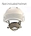 H World Shopping Helmet General Suspension Lanyard Chin Strap with Bolts and Screws for Fast ACH MICH IBH Helmet DE