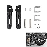 TCMT Passenger Footpegs Footrests Fit For BMW S 1000 R 2013-2025 M 1000 RR 2020-2025 R nineT Pure 2016-2023 R 12 nineT 2023-2025 R 1300 GS 2022-2025
