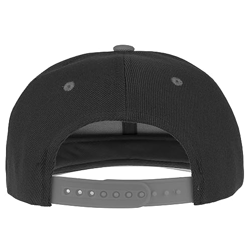 Image of Gelante Snapback Hats for Men - Flat Bill Brim Baseball Cap Hat - Plain Blank Adjustable