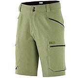 IXS Tema Shorts Olive L Hose, Erwachsene, Unisex, Schwarz