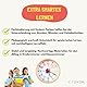 CLOXON Wanduhr für Kinder Montessori inspirierte Lernuhr analoge Kinderuhr zum Lernen der Uhrzeit cleveres Design für leichte Ablesbarkeit ohne Tick Geräusche (Echtholzrahmen)