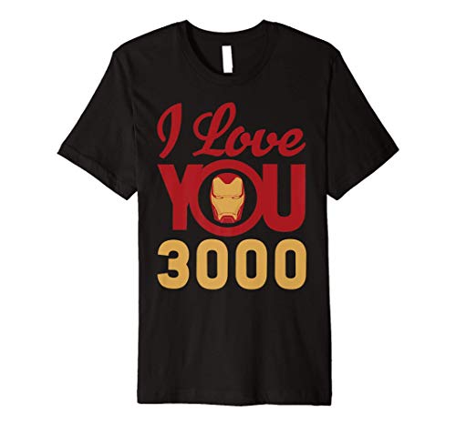 Marvel Avengers Endgame Iron Man I Love You 3000 Helmet Logo Premium T-Shirt Marvel Avengers Endgame Iron Man I Love You 3000 Helmet Logo Premium T-Shirt