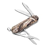 MAXAM Multi-Function Army Knife - Camo Mini Multi-Tool, Pocket Knife with Scissors