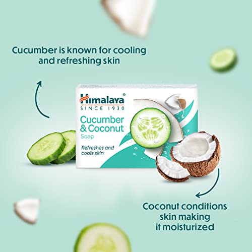 Image of Himalaya Cucumber & Coconut Soap 125G (Po8),(Pack Of 1)