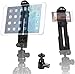 Produktbild ohCome 2-in-1 Handy iPad Pro Stativmontage Tablette Klemme Halter passt 3,5-12,9 "Zoll-Pads wie iPad Air/Mini/Pro, Microsoft Surface, Handy & Mini-Stativ-Kugelkopf