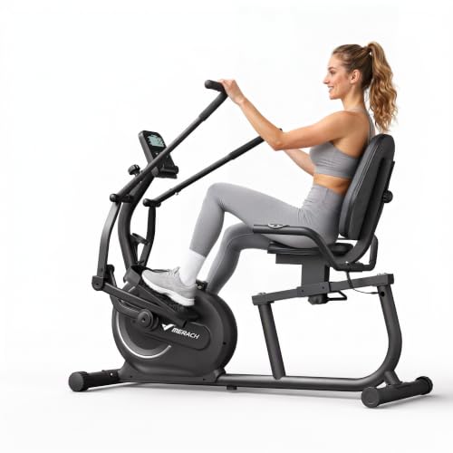 Image of MERACH Recumbent Exercise Bikes for Home with Smart Bluetooth Equipment App