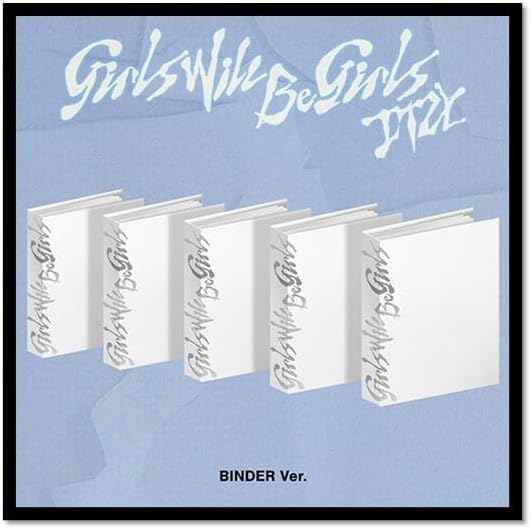 IT.ZY Girls Will Be Girls [Binder Ver.] 10th Mini Album (RYUJIN Ver.) + Extra photocards