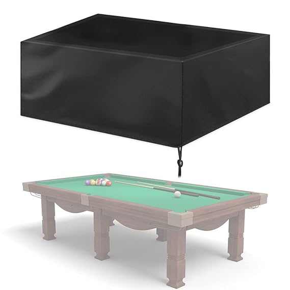 Belity 8ft Waterproof Billiard Table Cover Folding Pool Table Cover