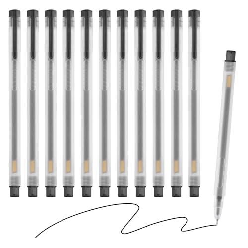 Bolígrafo Gel M&G Punta Media 0.5mm Pack 12 Tinta Negra miniatura 1