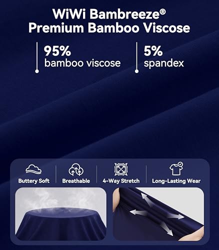 Image of WiWi Bamboo Viscose womens capri pants Wide Leg Pajama Super Soft Lounge knit Sleep shorts Cooling Pj Bottoms S-XXL