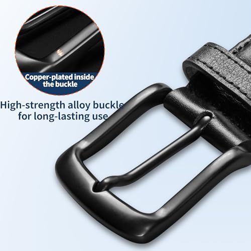 1.38" Wide Elastic Fabric Woven Stretch Multicolored Braided Belts for Golf Casual Pants Jeans, Mens Gift Belt3