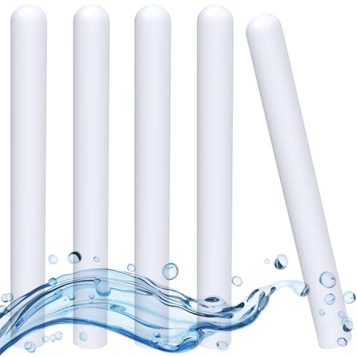 Image of Large Drying Stick for Toys Water Dry Rod Desiccant Silicone Flesh Light Dryer Absorption Stick Deodorization Moisture Cleaner Diatomite Reusable Reduce Rust 5Pcs (Smooth 6.9x0.7 Inches)