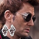 Crowley Snake Temporary Tattoo (Set of 2)