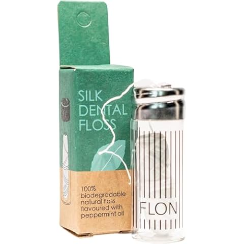 FLON Fil dentaire en soie naturelle Cover