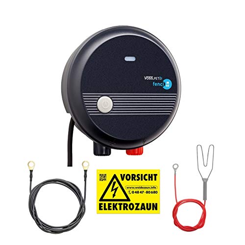 VOSS.PET Weidezaungerät 230V fenci M05“ I EIN Allroundgerät zum Spitzenpreis ideal für Haus, Hof und Garten I Zur Hütung Ihrer Lieblinge und Abwehr ungeliebter Eindringlinge