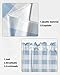 Savannan Swag Curtain Valance, Blue Plaid Spring Easter Buffalo Check Baby Blue,Short Curtain for Small Windows Bedroom Privacy Added Rod Pocket Design,2 Panel, 28