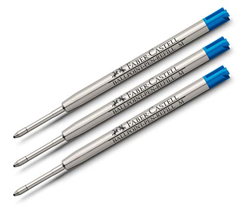 Faber-Castell 148741 Recharge pour stylo à bille M (Bleu)