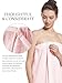 Women'S Soft Wrap Towel Full Length，Bath Robe After Shower Female Plush Long，Spa Bathrobes Lightweight With Pockets (US, Alpha, One Size, Regular, Regular, Pink)