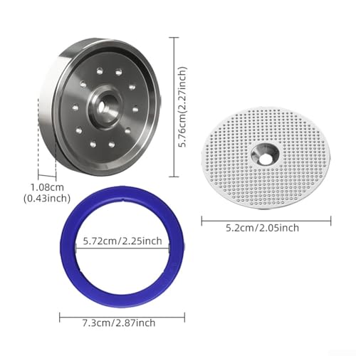 Mampara de ducha de 58 mm para preparar café espresso con sabor perfecto en casa 6