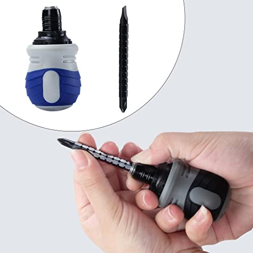 Milageto Kit de Chave de Catraca Telescópica de Bolso Chave de Porca de Alto Torque E Eixo de Precis