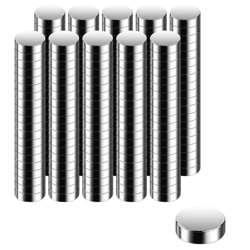 Mini Magnets, Small Magnets for Crafts, Whiteboards, DIY Projects, Science Experiments, 0.5x0.5x0.2cm