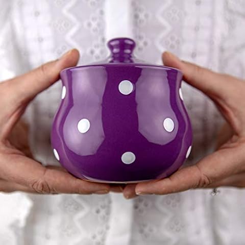 City to Cottage 10oz Ceramic Sugar Bowl Cover
