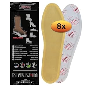 ALPIDEX Wärmesohlen Fußwärmer 8 Paar M