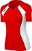 Asics Women's Aggressor Volleyball Jersey (Red/White)