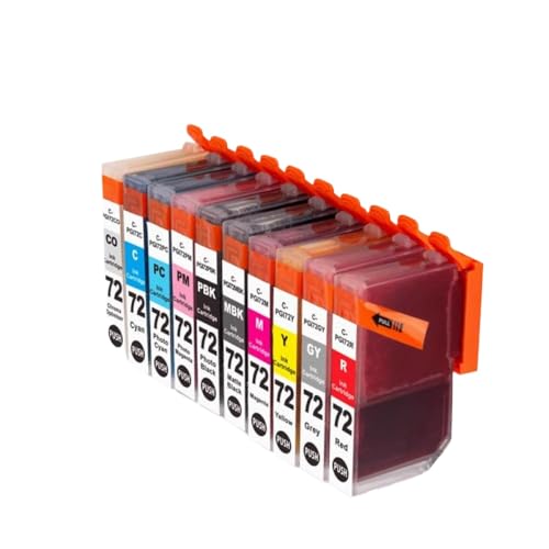 Image of GENTERUN Ink Cartridge 1set 10color PGI 72 PGI72 PGI-72 Compatible With Pro-10 PRO-10S Printer