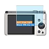 Vaxson 3-Pack Anti Blue Light Screen Protector, compatible with CASIO HIGH SPEED EXILIM EX-ZR1200...