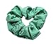 Set of 2, Handmade Cotton Elastic Hair Scrunchies, Washable Hair Ties, High Quality