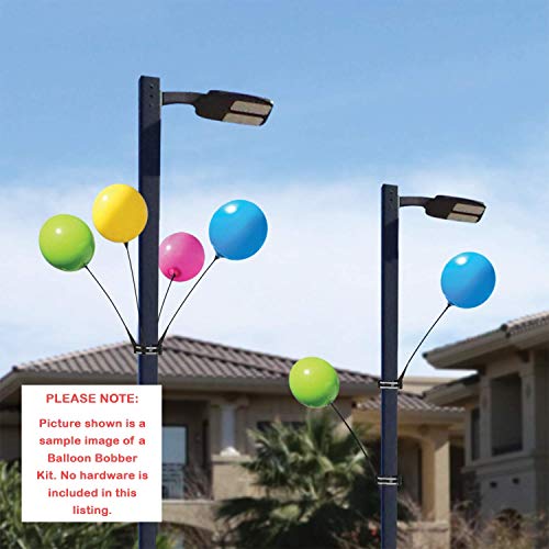 Image of BalloonBobber - Seamed Reusable Helium Free Replacement Balloons (5-Pack) - Plastic Outdoor Balloons