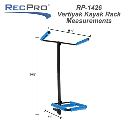RV Kayak Rack Vertiyak Hitch Mount Standing Kayak Carrier - Fits up to 12' Kayaks - Image 4