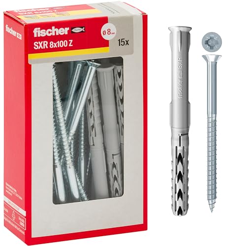 Fischer Nylon Dübel für Gipskarton SXR 8 x 100 Z Y – PZ15