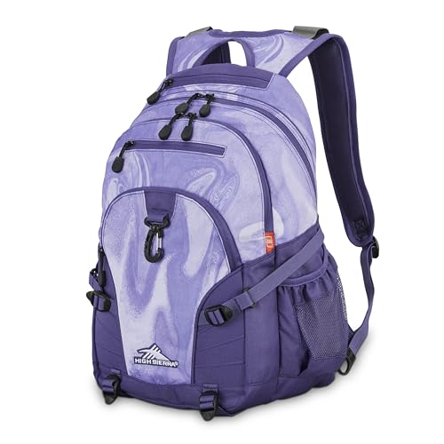 Image of High Sierra, Purple Marble Swirl, One Size, Loop Daypack