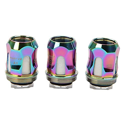 Smok TFV8 Baby v2 Coils 3er Pack Verdampferköpfe Variante TFV8 Baby V2 A1 Rainbow