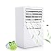 Winload Raffreddatore D'aria, 3 in 1 Mini Personali Condizionatore, Portatile Evaporativo Umidificatore, 3 Velocità, Condizionatore Portatile Mini con Serbatoio Dell'acqua per Casa, Ufficio (Bianco)