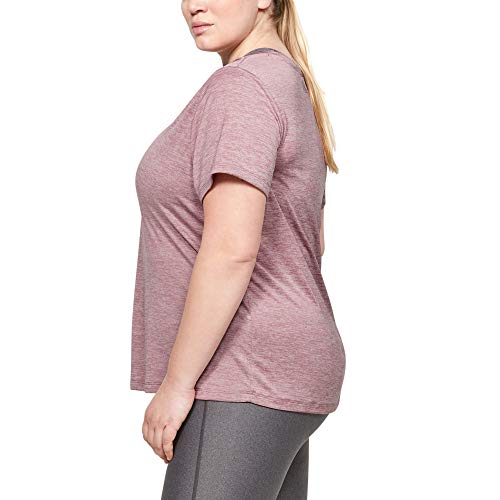 Image of Under Armour Plus Size Tech Solid Short Sleeve V-Neck