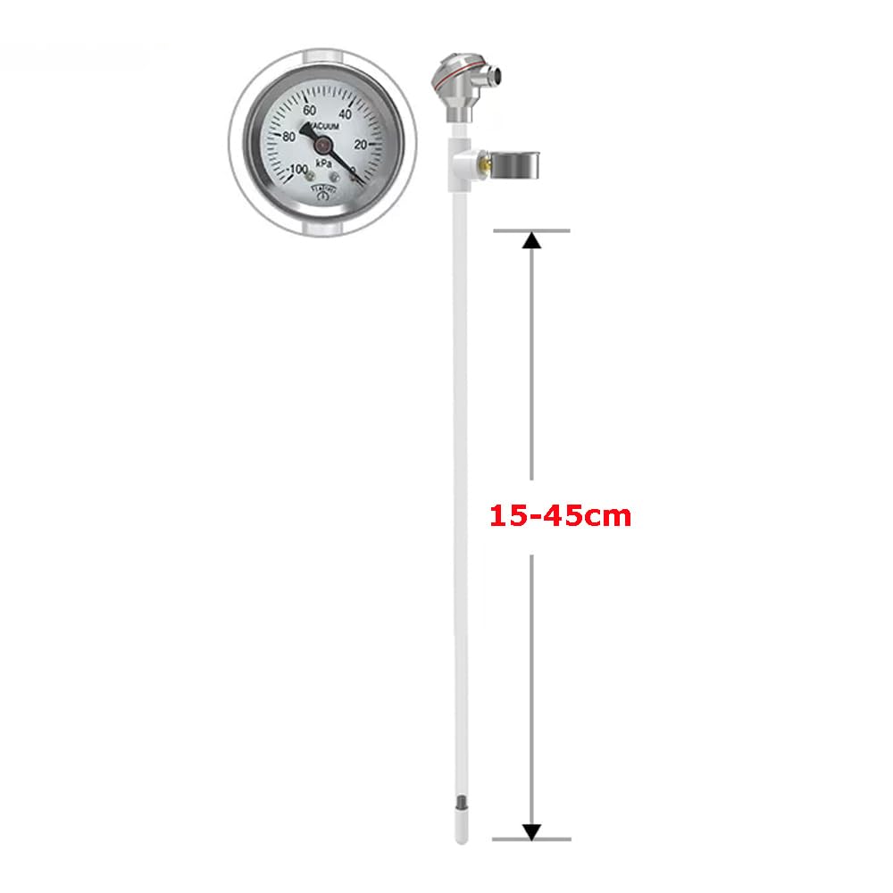 Sensor de Tensiómetro de Vacío de Humedad del Suelo, Detección de Humedad del Suelo para Cultivo de Flores, Guía de Monitoreo de Riego de Tierras(30cm)