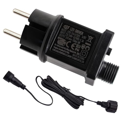 Alimentation Décoration Noël Transformateur LED Cshare 31V IP44 - 8 Modes, Minuterie, Mémoire Pour Guirlandes Noël Et Décoration Contrôleur 8 Modes LED Alimentation Décoration Noël Transformateur LED Cshare 31V IP44 - 8 Modes, Minuterie, Mémoire Pour Guirlandes Noël Et Décoration Contrôleur 8 Modes LED