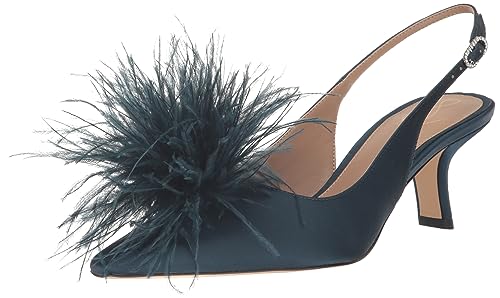 Image of Olive Bianka Feather Heels