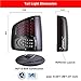 Nixon Offroad Tail Lights for Chevrolet Chevy S10 1994-2004 / GMC Sonoma 1994-2004 / Isuzu Hombre 1996-2000 LED Tail Light Assembly Rear Lamps Taillight Replacement (Chrome Housing/Smoke Lens)